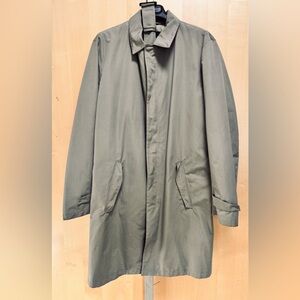 Prada rain trench coat